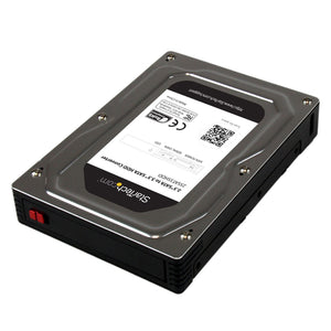 StarTech.com Adaptador Caja para Discos Duros o SSD de 2,5" a 3,5" SATA - Convertidor para Disco Duro Externo 