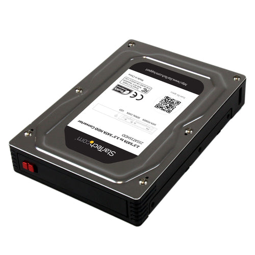 StarTech.com Adaptador Caja para Discos Duros o SSD de 2,5" a 3,5" SATA - Convertidor para Disco Duro Externo 