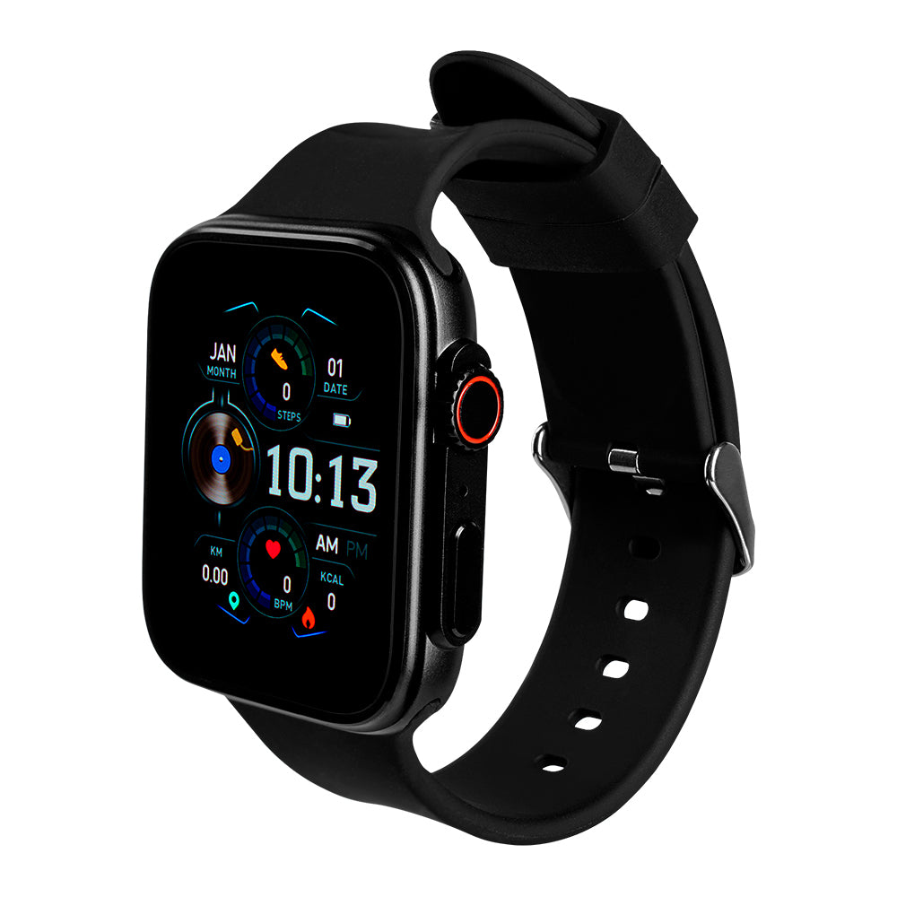 Vorago SW-500 reloj inteligente y deportivo AMOLED 45 mm Digital Pantalla táctil Negro