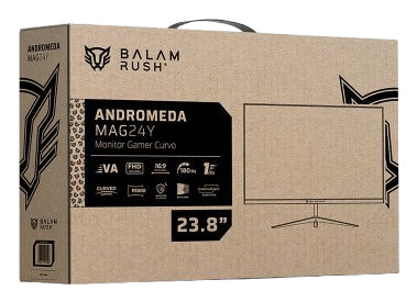 Balam Rush Andromeda MAG24Y monitor de computadora 60.5 cm (23.8") 1920 x 1080 Pixeles Full HD LCD Blanco
