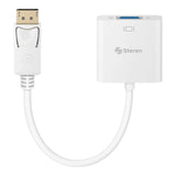 Adaptador Steren Displayport A Vga Color Blanco FullOffice.com