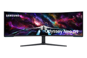 Samsung LS57CG950NLXZX - Samsung LS57CG950NLXZX pantalla para PC 144,8 cm (57") 7680 x 2160 Pixeles Dual UHD LED Negro, Blanco