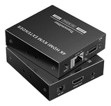 Saxxon LKV565KVM-P extensor KVM Transmisor y receptor, Alámbrico, 3840 x 2160 Pixeles