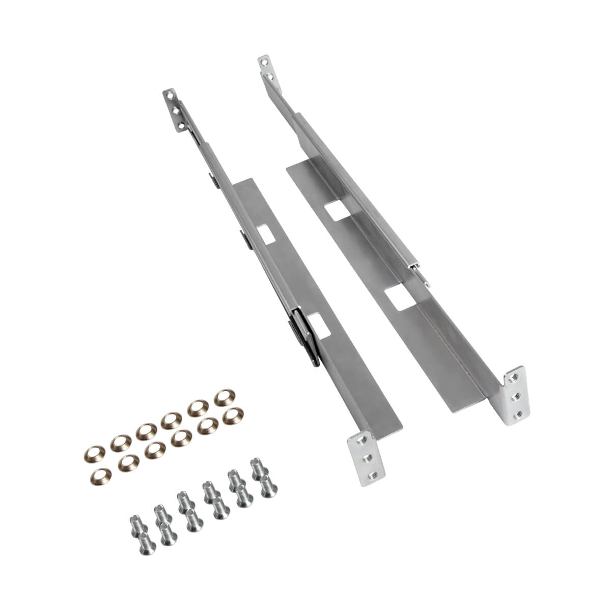 Tripp Lite 4POSTRAILKITWM Juego de Entrepaño SmartRack Ajustable Universal de 1U de 4 Postes Para Racks para Instalación
