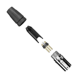 SCHM3 - Seetronic Conector XLR Macho / 3 Núcleos / Acero Inoxidable SCHM3