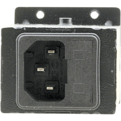 TS-1WUS - Módulo de Alimentación Eléctrica TBUS | Toma US 100-120V AC 5A | Doble Insert | Certificación UL | Compatible UTBUS