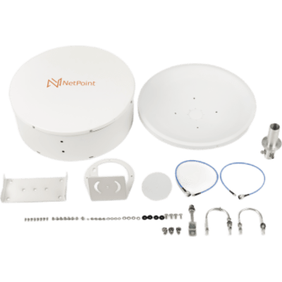 NPUW3 - NetPoint Antena Parabólica / 4.9-7.2 GHz / Ganancia 34 dBi NPUW3
