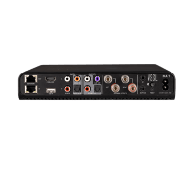 MA1 - Vssl Amplificador de Streaming / 1 Zona 2 Canales / Clase D 125W @ 8Ω MA1