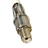 TX-110V-SYS - Antena VHF Marina / 4 dBi / 156-163 MHz / Altura 1.1 m (3.61 ft) / Conector SO239 / Color Blanco