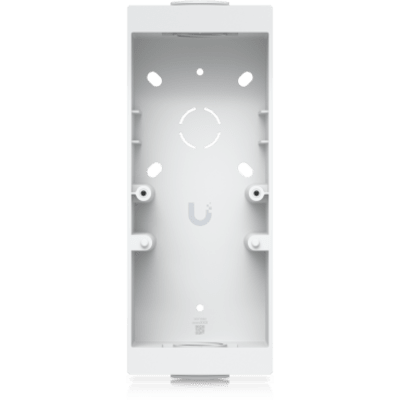 UACC-READER-PRO-JB-W - Caja de Conexión Color Blanco para Lectores Profesionales UniFi Access y Doorbell, Montaje en Superficie Plana, Compatible con Conduit de 3/4”