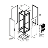 PSC20610BAC2 - Hoffman Gabinete de Telecomunicaciones / 42 UR / NEMA 12 PSC20610BAC2