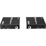 TT473FIBER - Extensor HDMI sobre IP | 4K60Hz | Fibra Óptica 40 km (24.85 mi) | 18 Gbps | HDMI 2.0 | HDCP 1.4/2.2 | IR | Protección ESD
