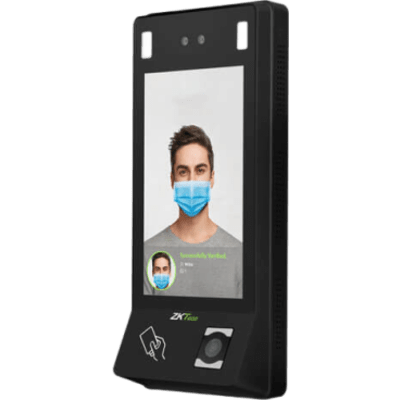 ZKG4PRO - Terminal de Control de Acceso Multi-Biométrico 4G / Android 9.0 / Reconocimiento Facial Luz Visible / Lector QR Dinámico / OSDP v2.1.7 / Doble Frecuencia de Tarjetas / PoE / Anti-Spoofing / 50,000 Usuarios