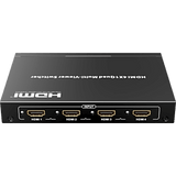 TT401MS - Switch Multiviewer HDMI / 4 Entradas a 1 Salida / 1080p @ 60Hz / Quad / Full Screen / Dual / Control Remoto