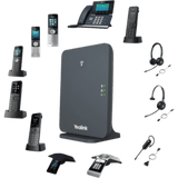 W70B - Estación Base DECT IP Yealink W70B de Alto Rendimiento para Telefonía Inalámbrica Empresarial
