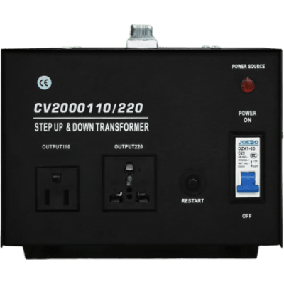 CV-2000-110/220 - Epcom Powerline Convertidor de Voltaje / 2000 VA / 110 Vca CV-2000-110/220