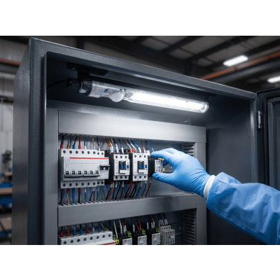 CEL550M - Hoffman Lámpara LED Compacta / 550 lm / Sensor de Movimiento CEL550M