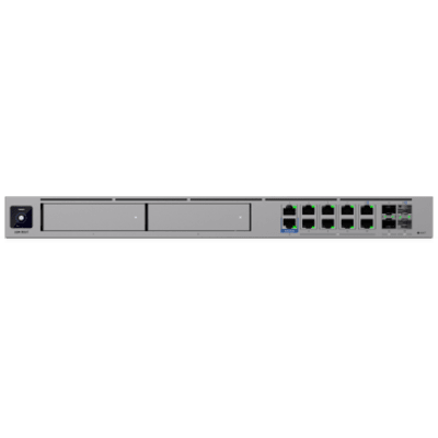 UDM-BEAST - UniFi Dream Machine Beast – Cloud Gateway Empresarial con IDS/IPS 25 Gbps, 750+ Dispositivos, 7,500 Clientes, 2 Bahías NVR 3.5\", WAN 25G SFP28 y 8 Puertos 10GbE