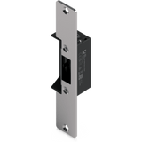 UACC-LOCK-STRIKE-SECURE-15MM - Contrachapa eléctrica de alta seguridad tipo  Fail-Secure (normalmente cerrada), fuerza de sujeción de hasta 1,200 kg (2,645 lb) y profundidad de pestillo de 15 mm