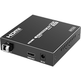 TT-473-FIBER-RX - Receptor HDMI sobre IP | 4K60Hz | Fibra Óptica 40 km (24.85 mi) | 18 Gbps | HDMI 2.0 | HDCP 1.4/2.2 | IR | Protección ESD
