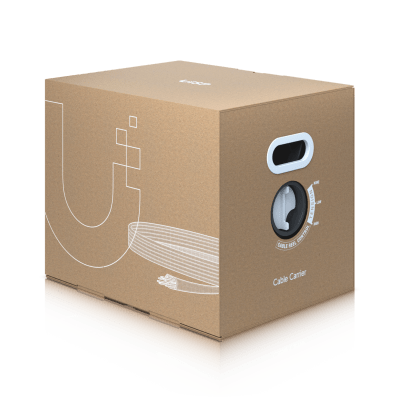 UISP-CABLE-CARRIER - Cable Ethernet Industrial / Cat5e STP / 24 AWG Cobre Sólido / 305 m (1000 ft) / Doble Blindaje / Protección ESD y UV