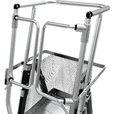 CAGE-ADJ-59 - Escalera con Jaula de Seguridad de 5-9 ft (1.5-2.74 m)/ Tipo IAA / Capacidad 375 lbs (170 kg) / Control de Descenso.