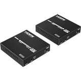 TT473FIBER - Extensor HDMI sobre IP | 4K60Hz | Fibra Óptica 40 km (24.85 mi) | 18 Gbps | HDMI 2.0 | HDCP 1.4/2.2 | IR | Protección ESD