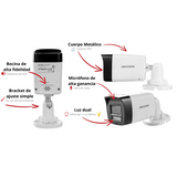 DS-2CE16U0T-LTS - Hikvision Cámara Bala TURBOHD / 4K 8 Megapixel / Lente 2.8 mm DS-2CE16U0T-LTS