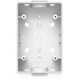 UACC-READER-JB-W - Caja de conexiones para lectores de acceso UniFi y visores de intercomunicación que admite montaje en superficie plana y fijación a conductos de 3/4". Color Blanco