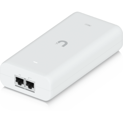UACC-POE+++-10G - Adaptador PoE++ / 54Vcc @ 1.67A / hasta 90W / Puertos 10 GbE / Protección de Sobretensiones
