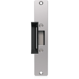 UACC-LOCK-STRIKE-SECURE-15MM - Contrachapa eléctrica de alta seguridad tipo  Fail-Secure (normalmente cerrada), fuerza de sujeción de hasta 1,200 kg (2,645 lb) y profundidad de pestillo de 15 mm