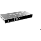 TT-MOIP-KVM-TX - Transmisor KVM por IP | 4K@60Hz | 120 m con PoE | Loop-out | Multiview y Videowall | HDMI 2.0 | USB 2.0 | Metálico