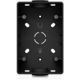 UACC-READER-JB-B - Caja de conexiones para lectores de acceso UniFi y visores de intercomunicación que admite montaje en superficie plana y fijación a conductos de 3/4". Color Negro