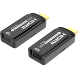 TT466MINI - Extensor Inalámbrico HDMI / Ultra HD 4K @ 30Hz / 20 m (65.6 ft) / WiFi 5GHz / Mini Size / Retardo 150-320ms / HDMI 1.4 HDCP 1.4