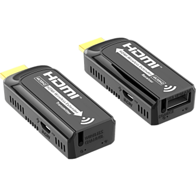 TT466MINI - Extensor Inalámbrico HDMI / Ultra HD 4K @ 30Hz / 20 m (65.6 ft) / WiFi 5GHz / Mini Size / Retardo 150-320ms / HDMI 1.4 HDCP 1.4