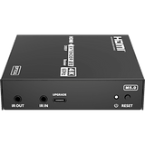 TT-473-FIBER-RX - Receptor HDMI sobre IP | 4K60Hz | Fibra Óptica 40 km (24.85 mi) | 18 Gbps | HDMI 2.0 | HDCP 1.4/2.2 | IR | Protección ESD