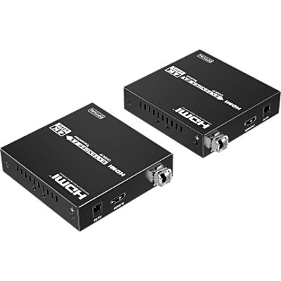 TT473FIBER - Extensor HDMI sobre IP | 4K60Hz | Fibra Óptica 40 km (24.85 mi) | 18 Gbps | HDMI 2.0 | HDCP 1.4/2.2 | IR | Protección ESD