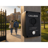 RQX-417-B - Ritron Callbox Inalámbrico UHF / 450-470 MHz / Gabinete de Policarbonato Resistente RQX-417-B
