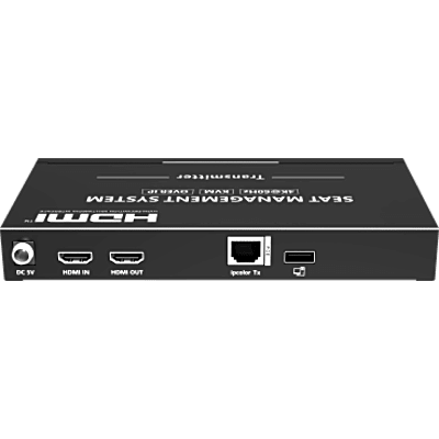 TT-MOIP-KVM-TX - Transmisor KVM por IP | 4K@60Hz | 120 m con PoE | Loop-out | Multiview y Videowall | HDMI 2.0 | USB 2.0 | Metálico