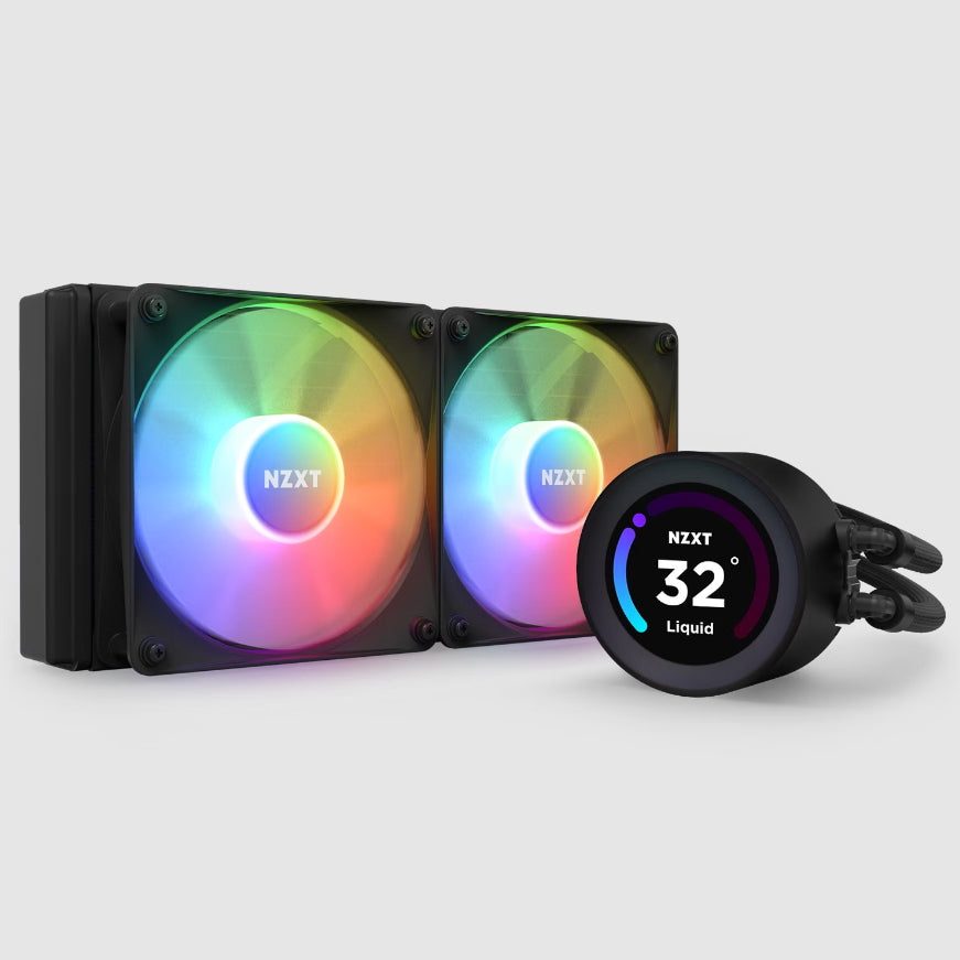 NZXT Kraken Elite 240 RGB Procesador Refrigerador de líquidos todo en uno 12 cm Negro 1 pieza(s)