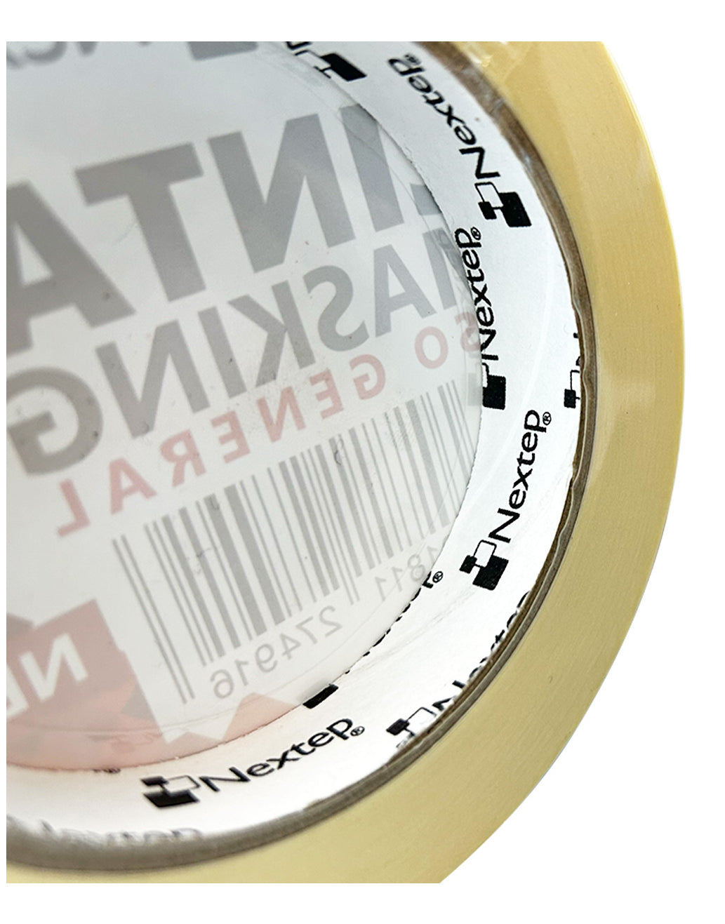 Nextep NE-609D cinta adhesiva 50 m Beige 1 pieza(s)