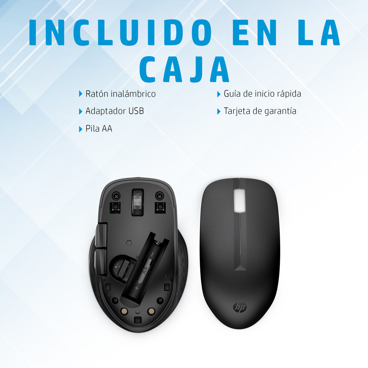 HP Ratón inalámbrico multidispositivo HP 435 Ratón 1 Oficina RF Wireless + Bluetooth 4000 DPI