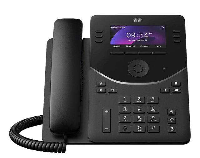 Cisco DP-9851-K9= Teléfonos IP Teléfono IP Negro 6 líneas