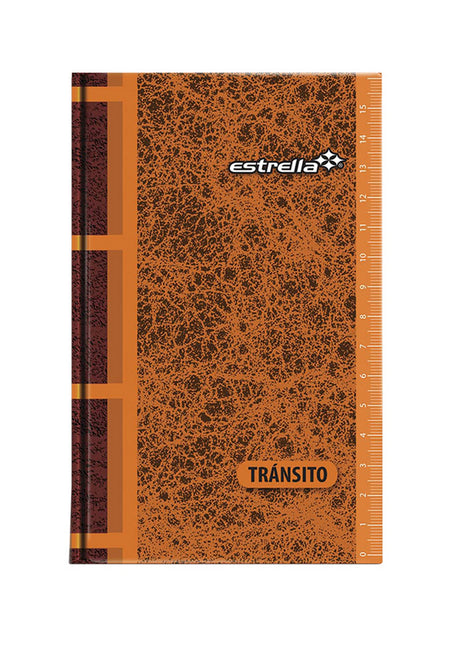 Estrella 0635 cuaderno y block 96 hojas Marrón, Naranja
