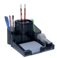 MAE M-740.4 bandeja de escritorio/organizador Poliestireno Negro, 159 x 184 x 110 mm, 365 g, 48 pieza(s)