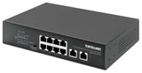 POE SWITCH INTELLINET GB 8 PTOS 32W/PTO, 120W, + 2 RJ45