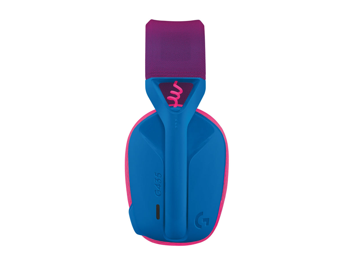 DIADEMA LOGITECH G435 LIGHTSPEED BT USB 18H PC MC PS BLUE (981-001061)