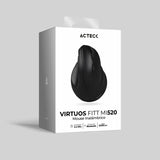 Mouse ACTECK Ergonomico Vertical Virtuos Fitt MI520 2.4 Ghz + 2 Modos Bluetooth de 2,400 DPI s 3 Nvl + 6 Botones + Bat R