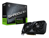 MSI GeForce RTX 5070 12G SHADOW 2X OC tarjetas gráficas Si 6144 NVIDIA GeForce RTX 5070