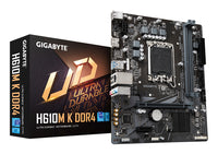 GIGABYTE H610M K DDR4 Placa base - Compatible con procesadores Intel Core 14th Gen CPUs, 3+1+1 Phases Hybrid Power Design, up to 3200MHz DDR4, 1xPCIe 3.0 M.2, GbE LAN, USB 3.2 Gen 1 placas base Intel LGA 1700 1 DDR4-SDRAM